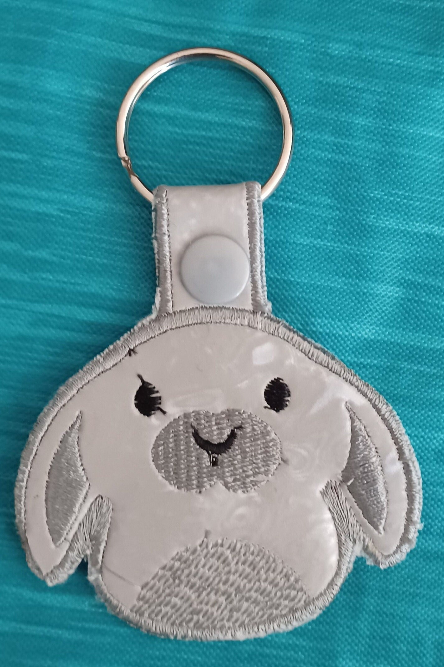 Lop Eared Rabbit Keychain - Etsy