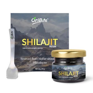 Shilajit Resin 20G Helps to Boost Strength & Stamina Promotes Vitality and Wellness
