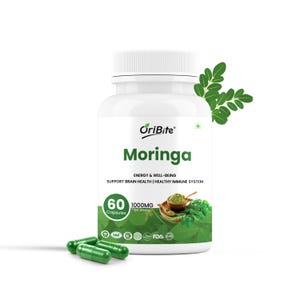 Moringa Capsules | Natural source of Vitamins & Minerals 1000 MG