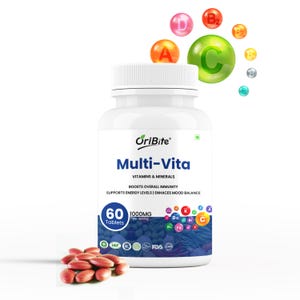 Multivitamin Capsules For Men | Multivitamin With Probiotics For Immunity & Energy 1000 MG