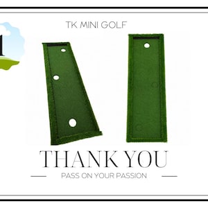 Campo de minigolf portátil ligero y entrelazado: ¡Juego completo! imagen 14