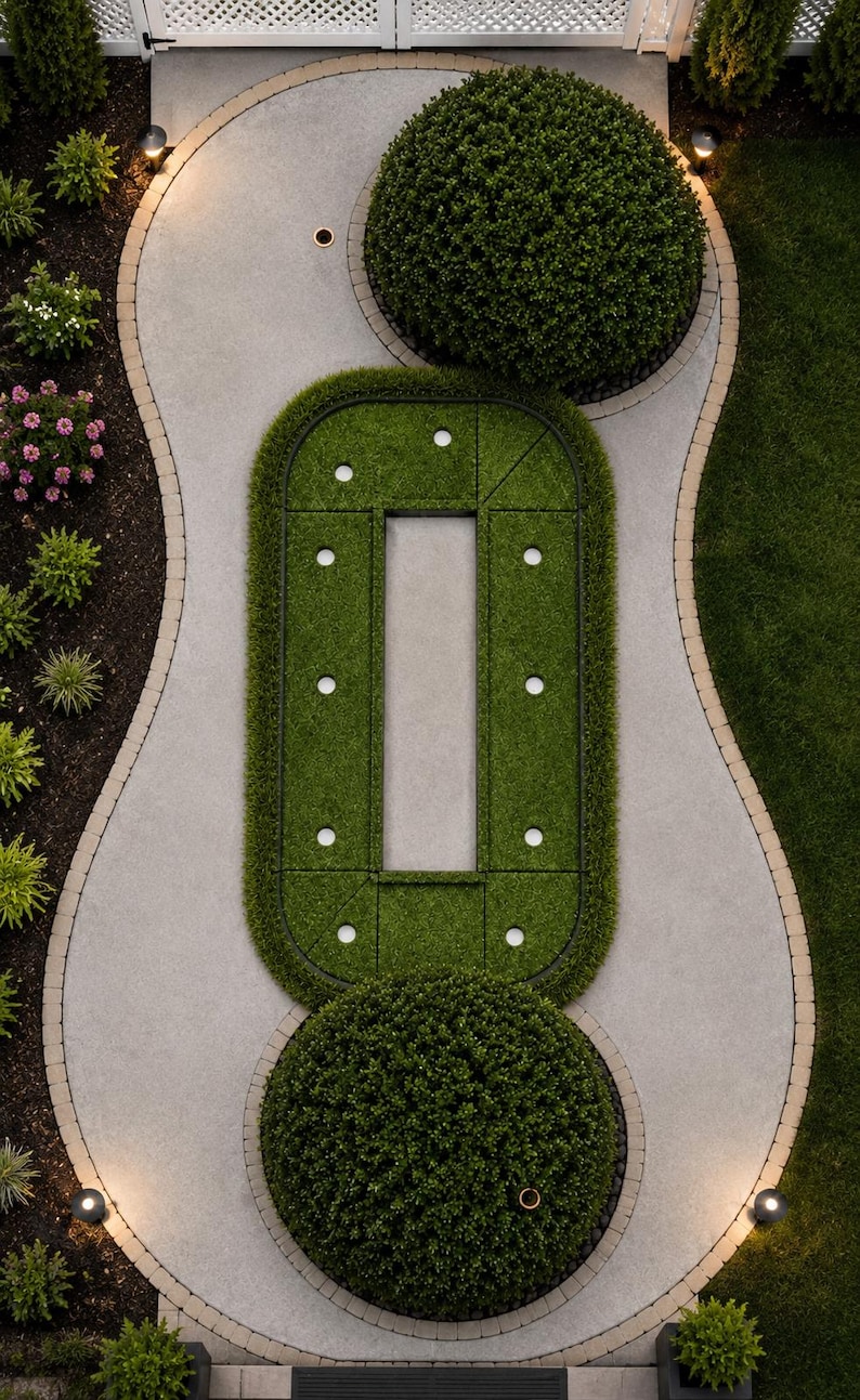 Campo de minigolf portátil ligero y entrelazado: ¡Juego completo! imagen 13