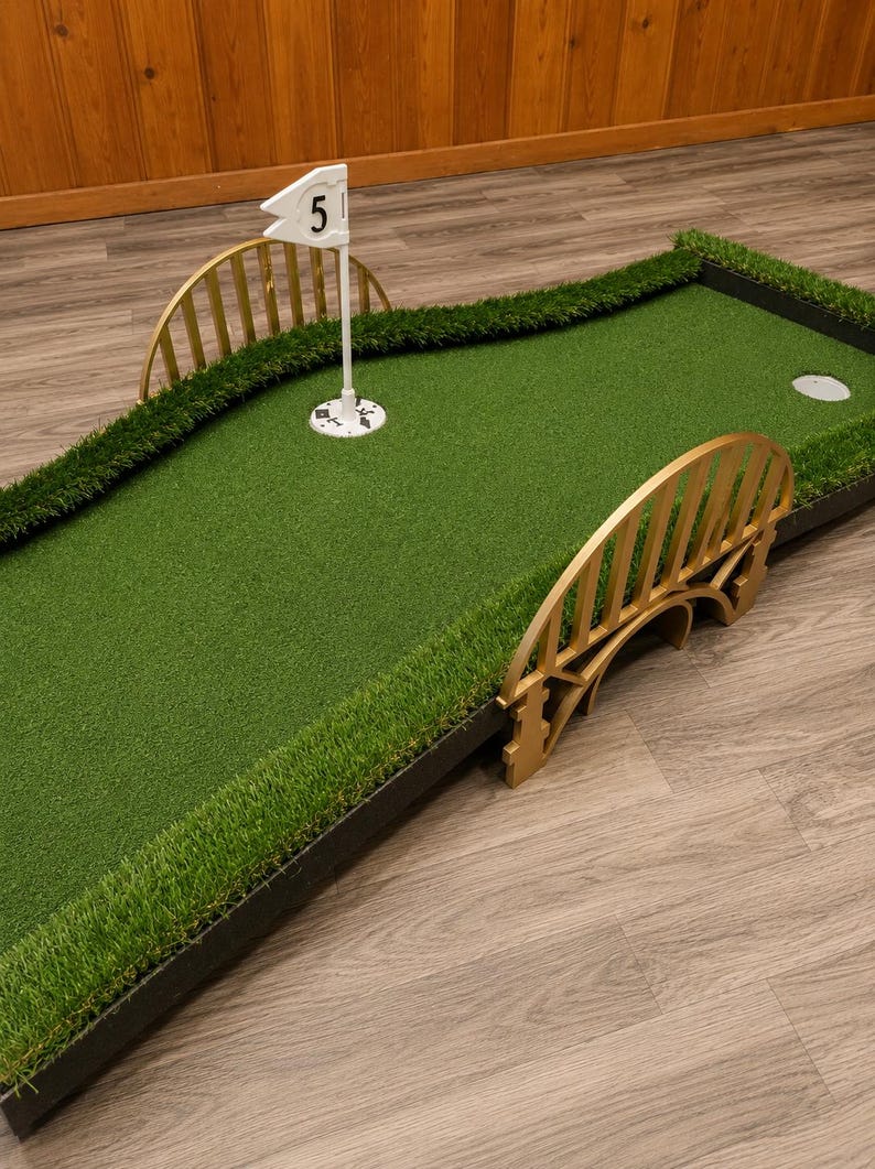 Campo de minigolf portátil ligero y entrelazado: ¡Juego completo! imagen 16