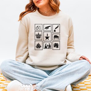 Sudadera Hamilton, sudadera con estampado de teatro musical, regalo de Hamilton para amantes del teatro, regalo para fanáticos de Broadway, amante de los musicales de Broadway imagen 6