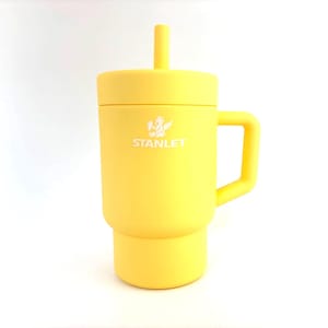 The Yellow Stanlet Tumbler | BPA-Free Silicone Cup image 1
