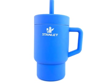The Blue Stanlet Tumbler | BPA-Free Silicone Cup