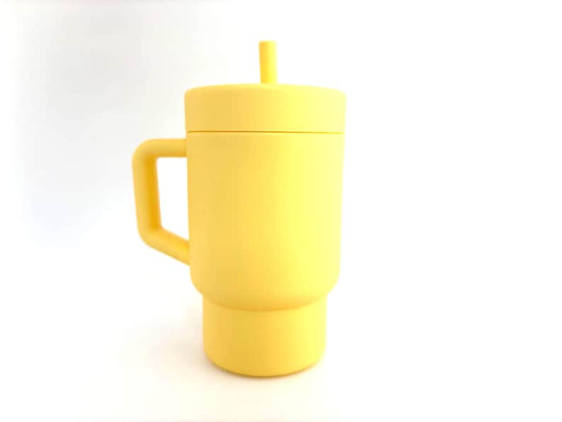 The Yellow Stanlet Tumbler | BPA-Free Silicone Cup image 5
