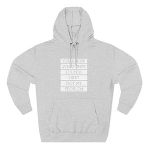 Casual Fleece Hoodie with Quote, Comfy Sweatshirt for Everyday Wear, Perfect Gift for Friends, Relaxation and Humor Apparel