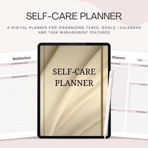 Self-Care Planner Printable | Self-Love Planner| Mental Health Planner | Mindfulness Planner| Wellness Planner Bundle | Mood Tracker