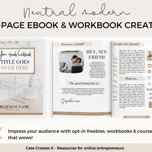 Werkmapsjabloon | Canva-werkboek | Canvassjablonen | Coachingsjabloon | Cursuswerkboek | Coachwerkboek | Werkbladsjabloon