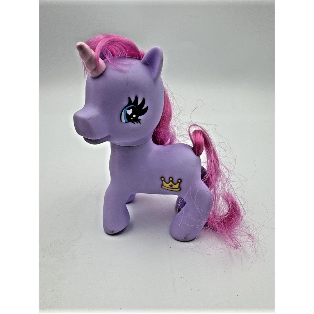 Gi-go Wonder Pony Land Light Purple Unicorn Horse 