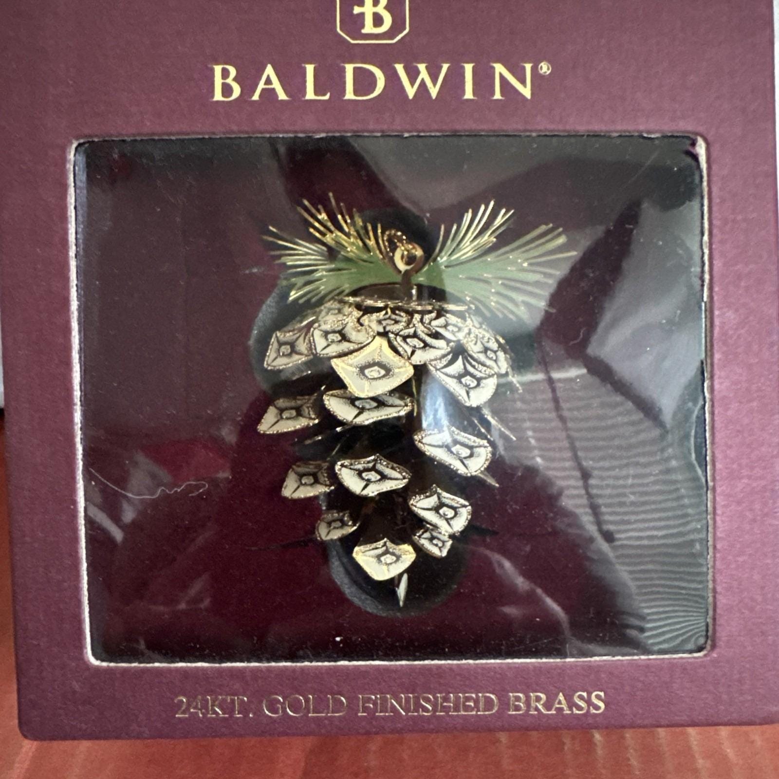Vintage Baldwin Brass Ornaments - Etsy