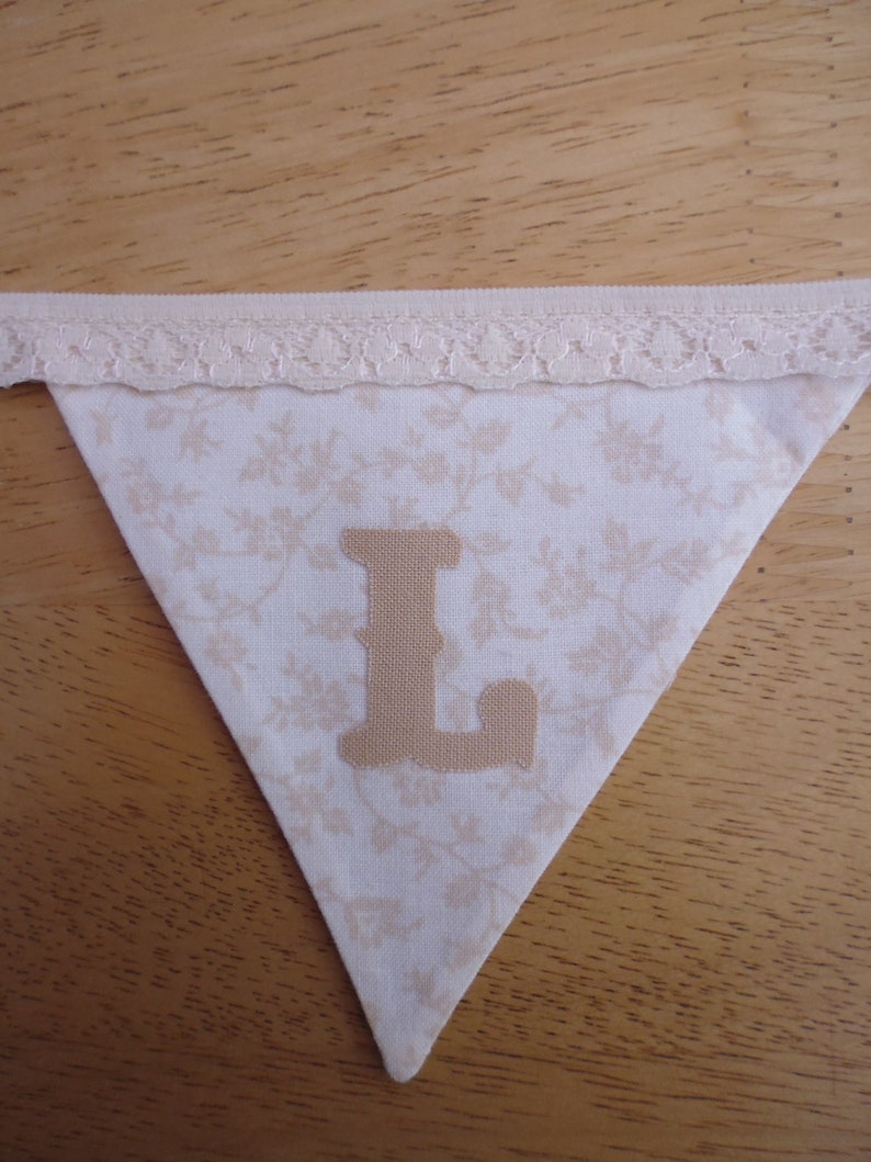 Iron on Fabric Letters 3.2cm uppercase vintage style | Etsy
