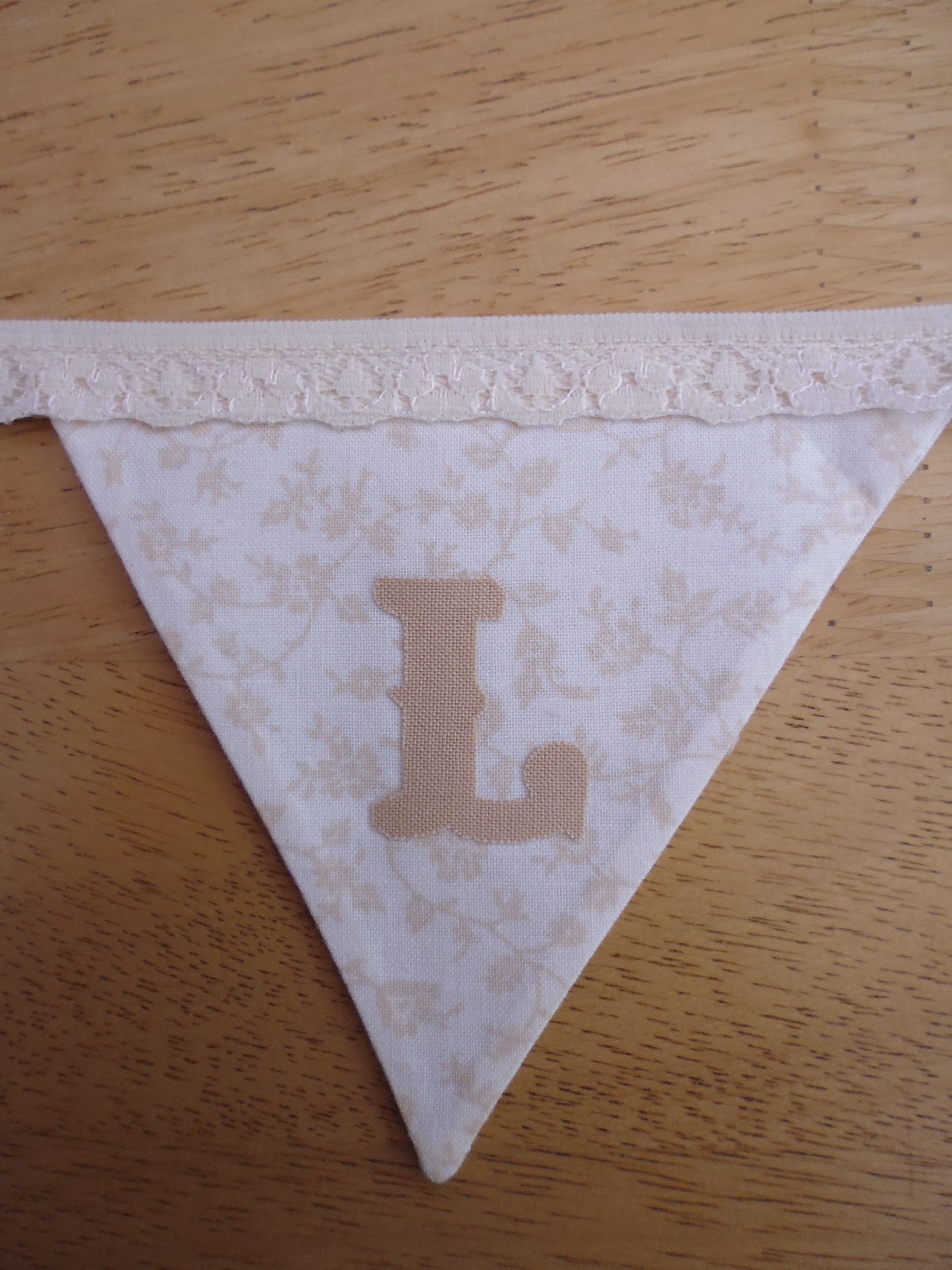 Iron on Fabric Letters 3.2cm uppercase vintage style | Etsy