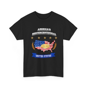 America's 250th Anniversary T-Shirt, Patriotic Sestercentennial Celebration Tee, July 4th 2026 Gift