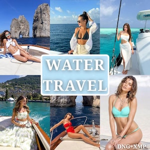 10 Water Travel Presets, Lightroom Presets, Mobile Lightroom, Ocean Presets, Island Presets, Summer Vacation