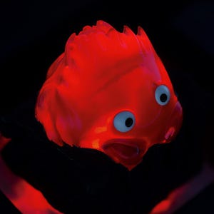 Calcifer Keycap – Howl’s Moving Castle Resin Artisan Cap for Cherry MX | Studio Ghibli Gaming Gift