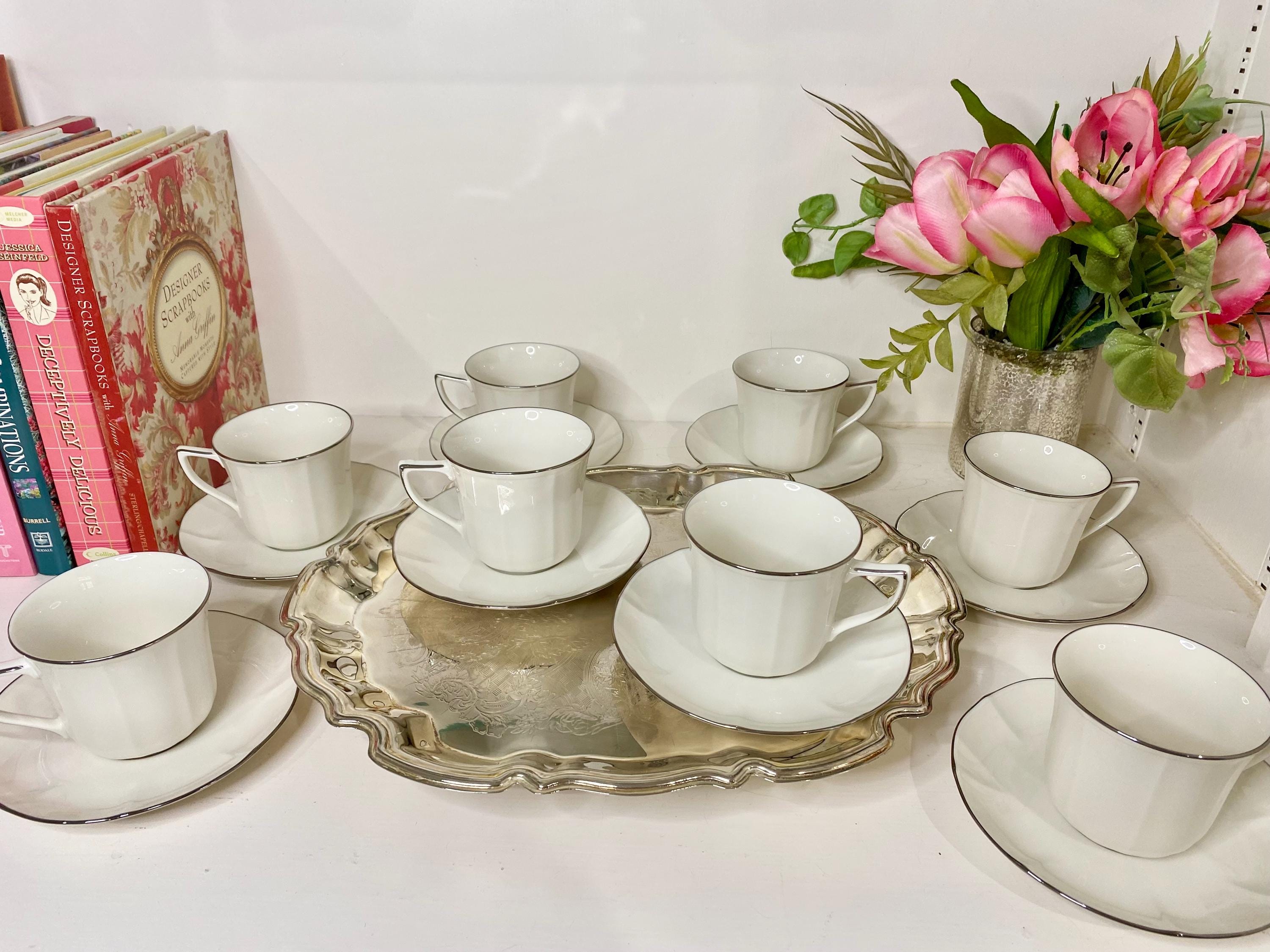 Noritake Silver Edge - Etsy