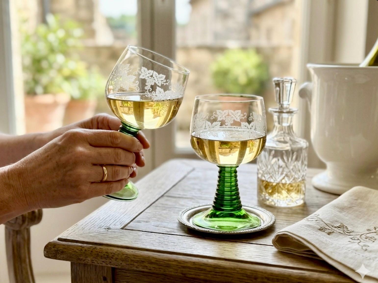 Roemer Wine Glasses - Etsy