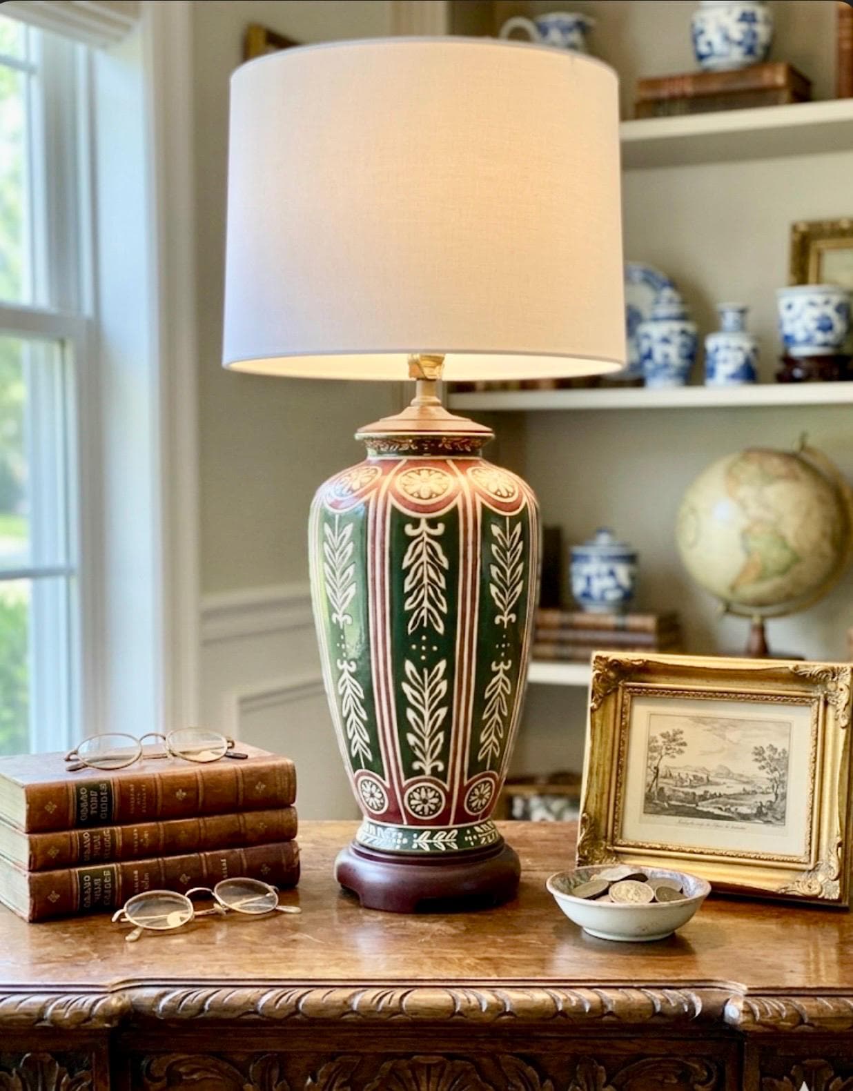 Antique Vase Floor Lamp - Etsy