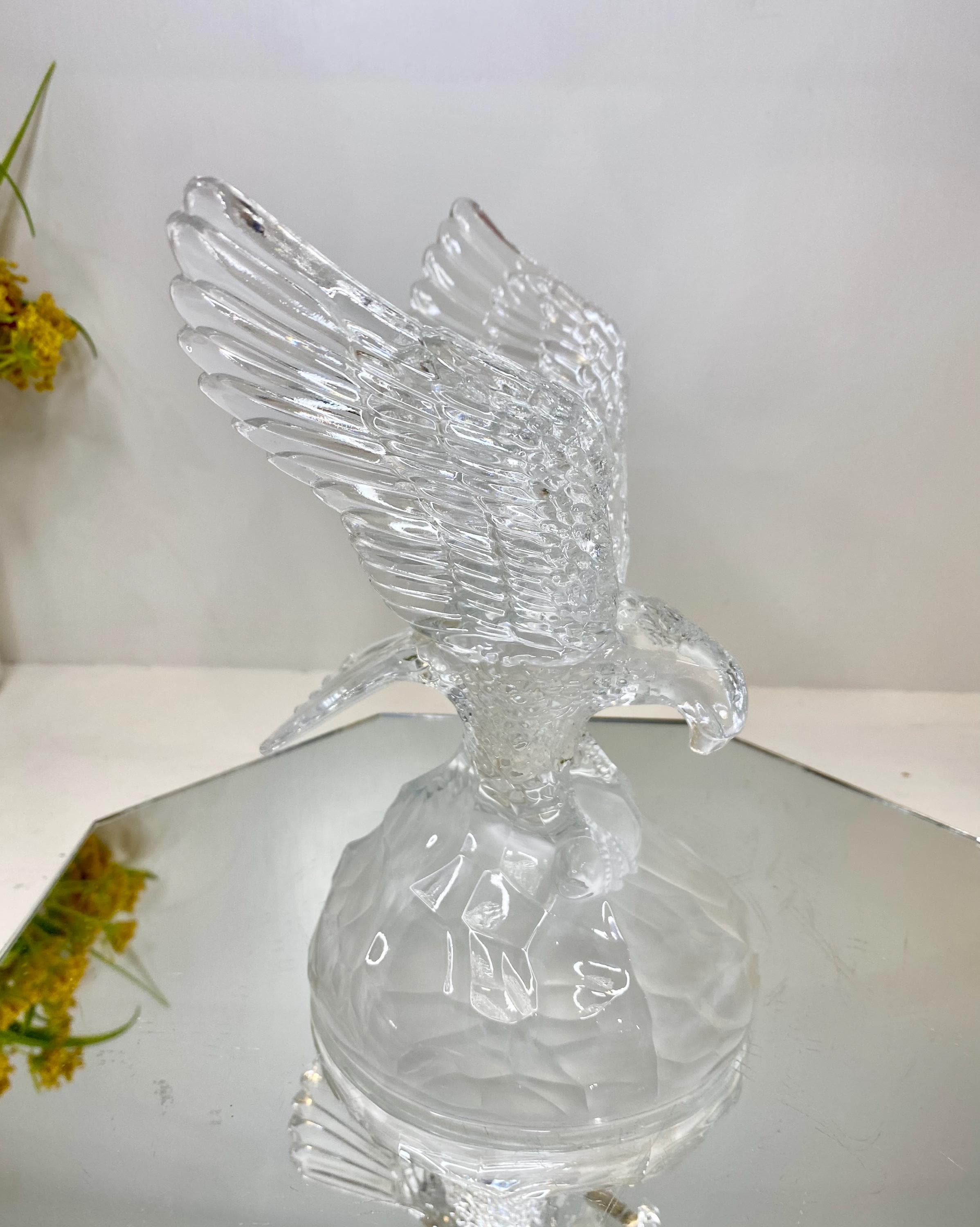 Lead Crystal Eagle - Etsy