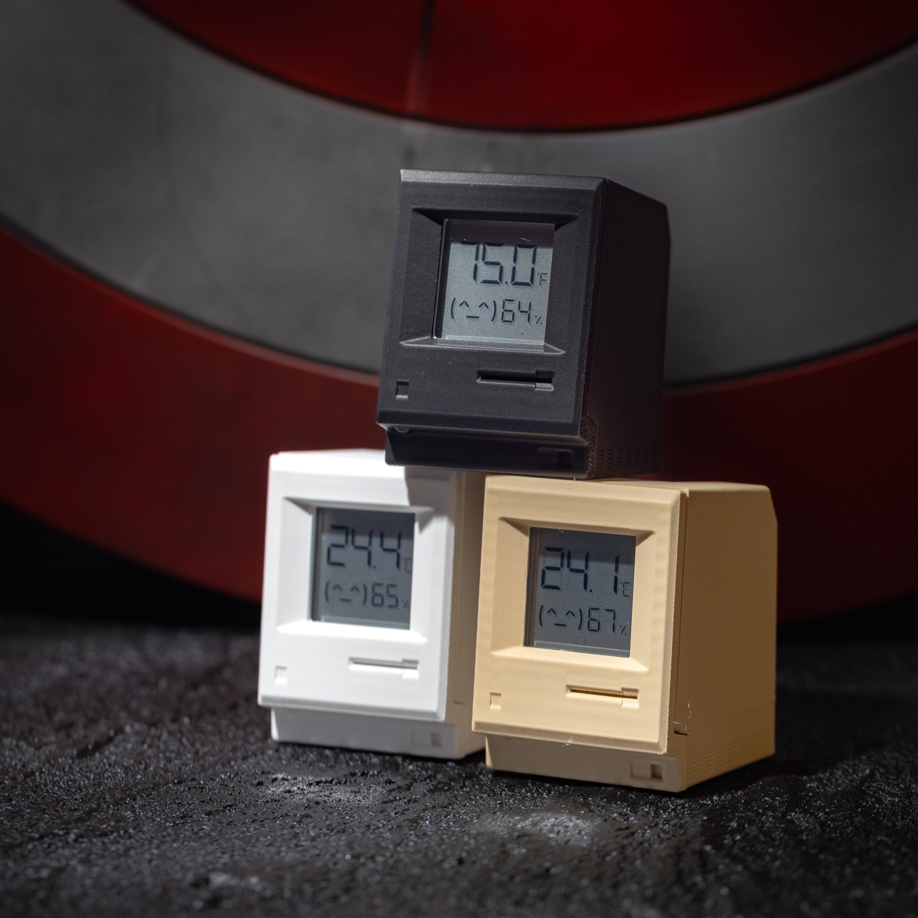 レトロなApple MacintoshスタイルのミニモニターとHDMIアダプター付き