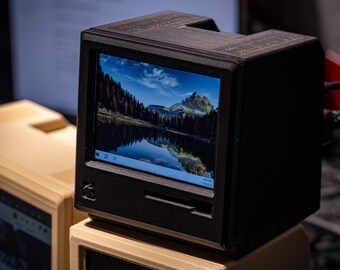 Macintosh Classic 外装　モニター　セット Retro Apple Macintosh Style Mini Monitor External Display With
