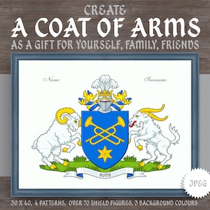Get a custom coat of arms!