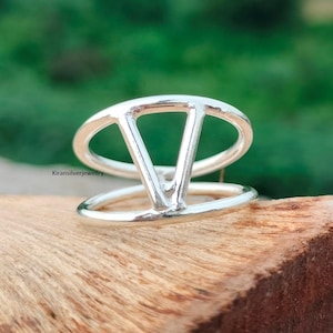 925 Sterling Silver Band Ring | Classic Minimal Band Handmade  Silver Band Ring | Unisex Silver Ring Silver ring Plain Silver Band Ring