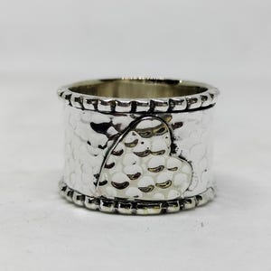 925 Sterling Silver Spinner Ring | Fidget Meditation Band Ring,Handmade Spinner Ring | Anxiety Relief Ring | Sterling Silver Ring|Gift Item