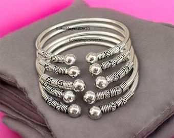 Thick West Indian Bangles Set | 5 Pair Bangle Set | Caribbean Style Jewelry| Bold West Indian Bangles Set | for Women Island Gift for Her |