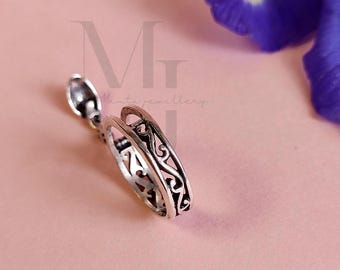 Bump ring , star detailing spoon , cute heart spoon ring, band ring, Handmade ring , flip ring , Brass ring