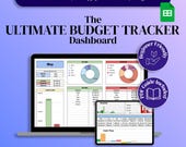 Automated Budget Tracker | Google Sheets Personal Finance (Digital Download)
