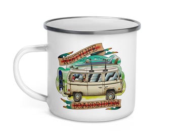 Westy Life Boardriders Enamel Mug