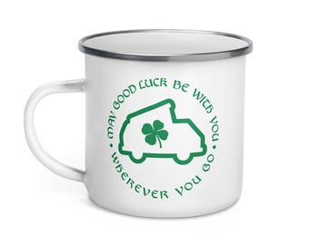 Lucky Westy Enamel Mug