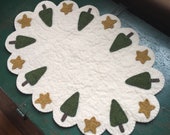 Holiday Tree Table Mat Pattern