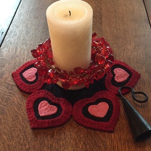 Hearts Within Table Mat Kit