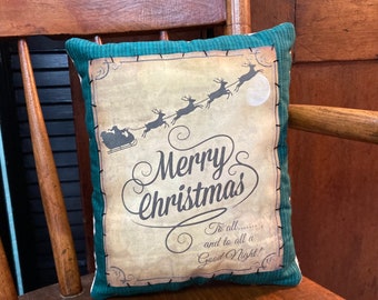 Merry Christmas To All Pillow