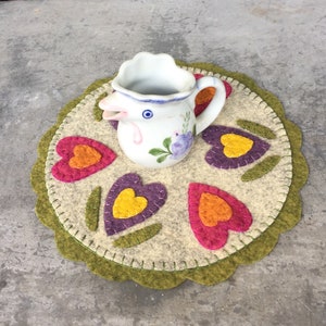 Summer Garden Candle Mat