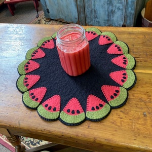 Summer Slices Candle Mat
