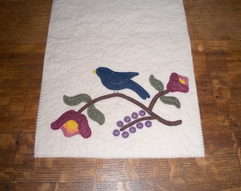 Blue Bird Blooms Table Runner Kit