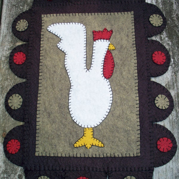 C. Chester Cluck Penny Rug Kit