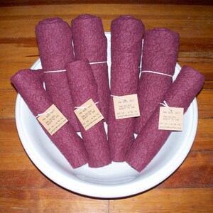 Fat 1/8 Wool Felt Pink Shades
