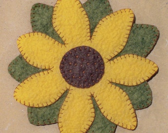 Flower Candle Mat Pattern