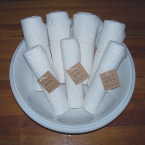 Fat 1/4 Wool Felt White Shades image 1