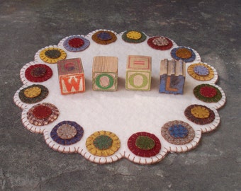 Scrappy Penny Candle Mat Kit