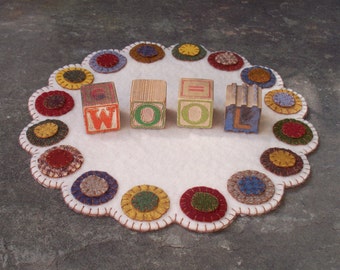 Scrappy Penny Candle Mat Pattern