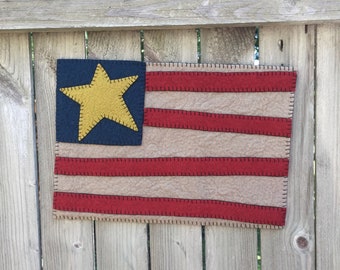 Prim Flag Hanging or Table Mat Kit