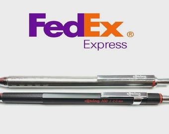 rOtring Jazz (usado) + rOtring 300 2.0 mm Clutch Pencil (nuevo) – FedEx Worldwide