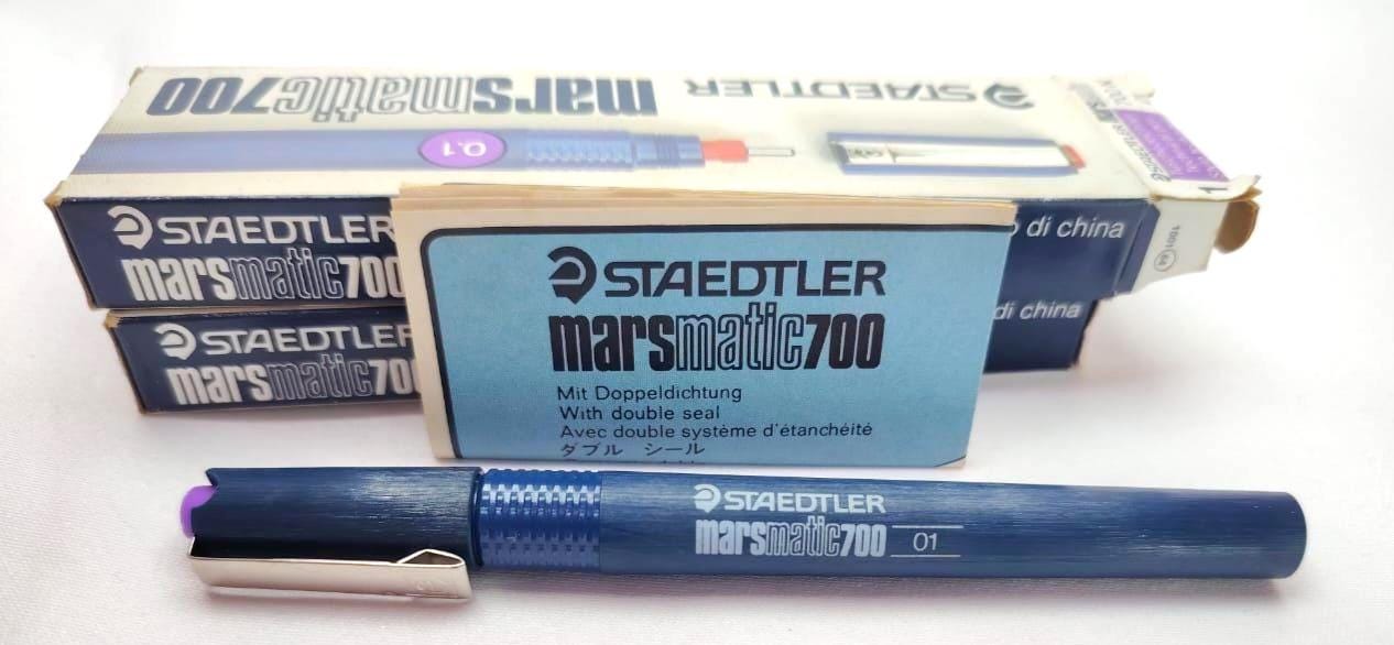 Vintage Staedtler Marsmatic 700 Technical Pen – NOS 0.1mm Drafting 